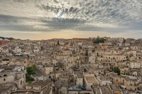 Sassi of matera. basilicata. Stock Photos