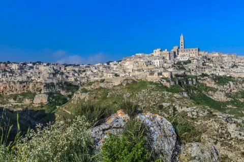 Sassi of matera. basilicata. Stock Photos