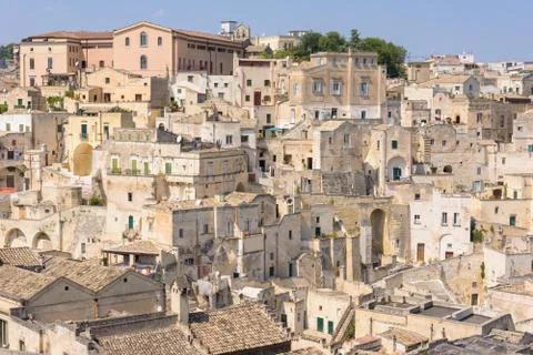 The Sassi of Matera Stock Photos
