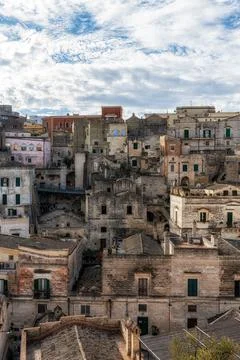 Sassi Viewpoint Matera Foto stock