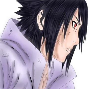 Sasuke art design Stock Illustration