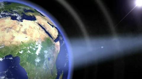 Sat-earth-waves-HD 스톡 동영상 93841