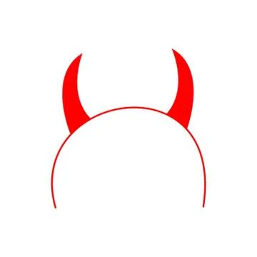 Satan devil horns Stock-Illustration