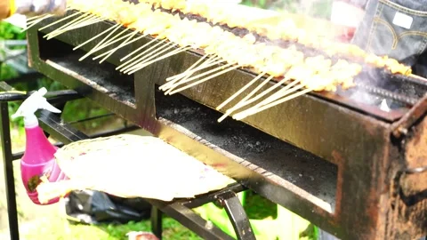 Satay Stock Footage 146125526