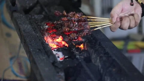 Satay Stock Footage 272842105