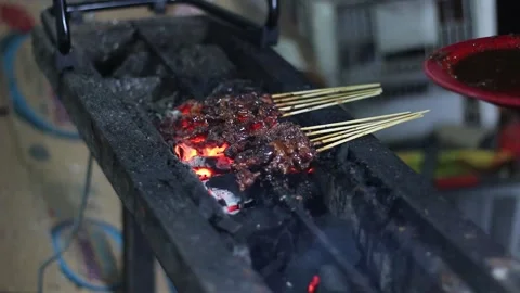 Satay Stock Footage 272842146