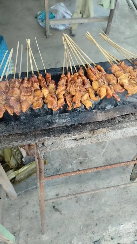 Satay Stock Footage 290855205