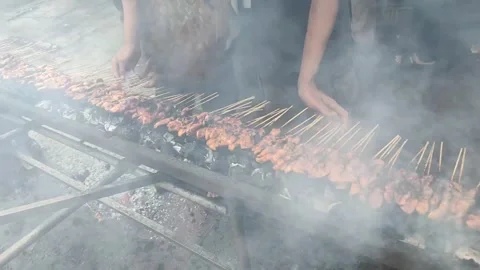 Satay Video stock 312925641