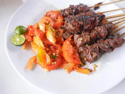 "Satay Maranggi" Stock Photos