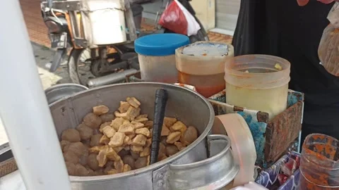 Satay pen tool Stock Footage 231345256