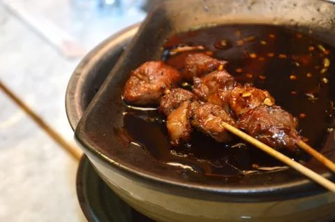 Satay 库存照片