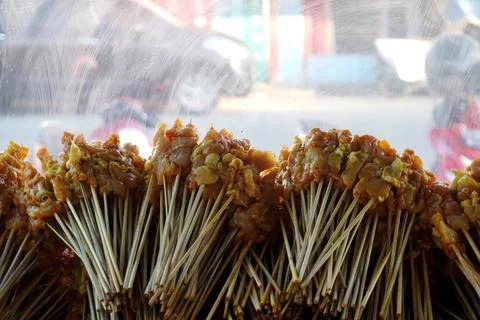 Satay 库存照片