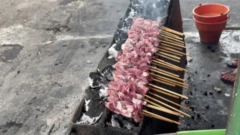 Sate Buntel Solo Stock Footage 263295733