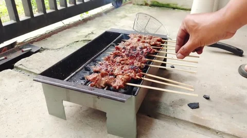 Sate maranggi Stock Footage 311177290