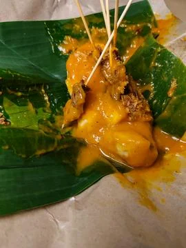 Sate padang Stock Photos