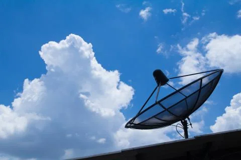 Satelite dish Stock Photos