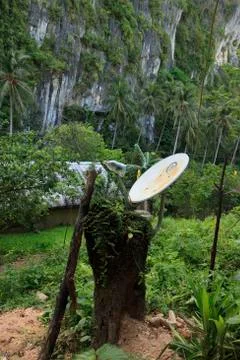 Satelite dish Stock Photos