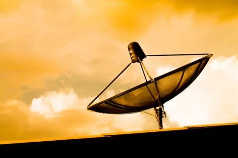 Satelite dish Stock Photos