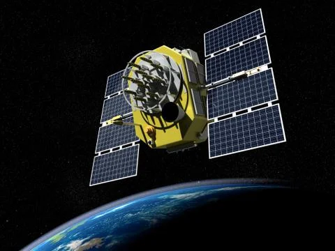 Satelite Stock Illustration