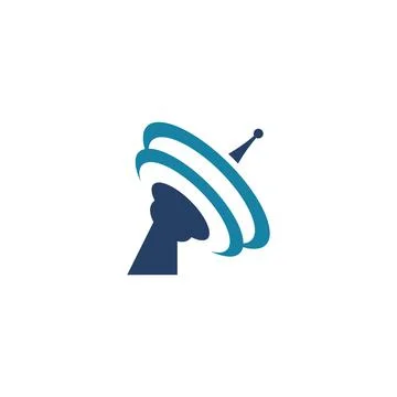 Satelite Vector icon design illustration Stock Illustration