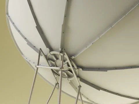 Satellite aerial V4 3D Model