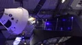 Satellite and International Space Station ISS model panning space center 4k or 4k+ Resolution