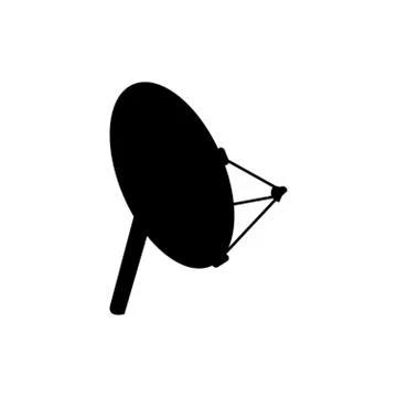 Satellite antenna Stock Illustration