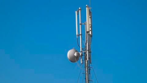Satellite antenna Stock Photos