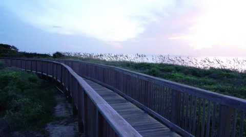 Satellite Beach in Florida Stock Footage 40066492