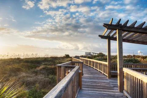 Satellite Beach 库存照片