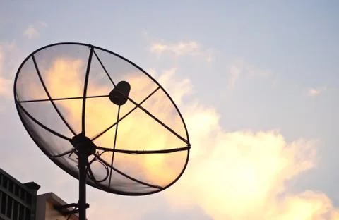 Satellite disc Stock Photos