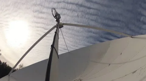 Satellite dish 2 Stock Footage