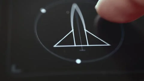 Satellite Dish Alignment and Signal Diagram Stock Footage 340556148