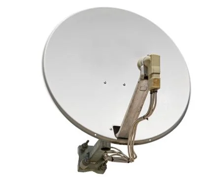 Satellite dish antenna Stock Photos