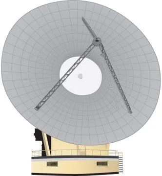 Satellite Dish Stock Illustration