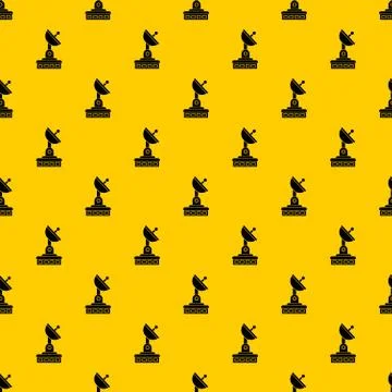 Satellite dish pattern vector Stock Illustration