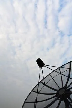 Satellite dish Stock-Fotos