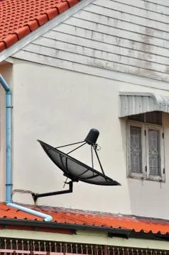 Satellite dish Stock Photos