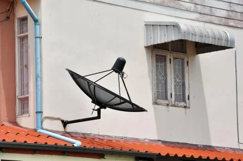 Satellite dish Stock Photos