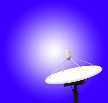 Satellite dish Foto stock