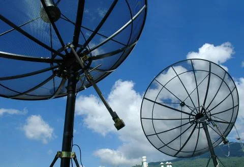 Satellite dish 写真素材