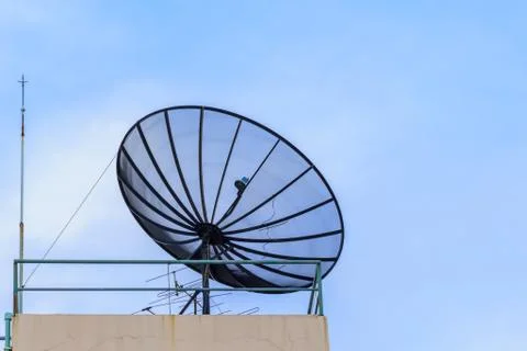 Satellite dish Stock Photos