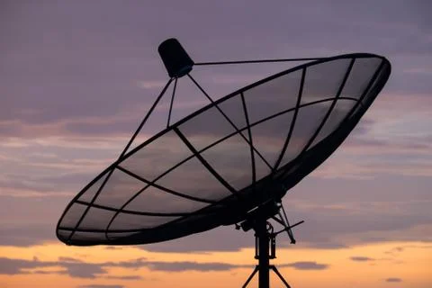 Satellite dish Stock Photos