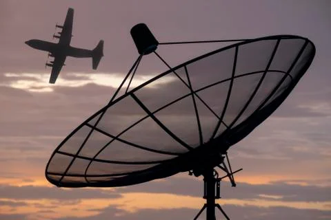 Satellite dish 写真素材