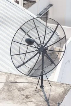 Satellite dish 스톡 사진