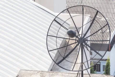 Satellite dish Stock Photos