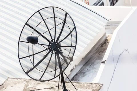 Satellite dish Stock Photos