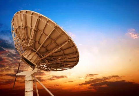 Satellite dish Stock Photos