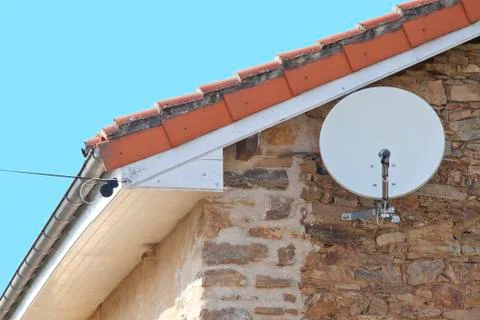 Satellite dish Stock Photos