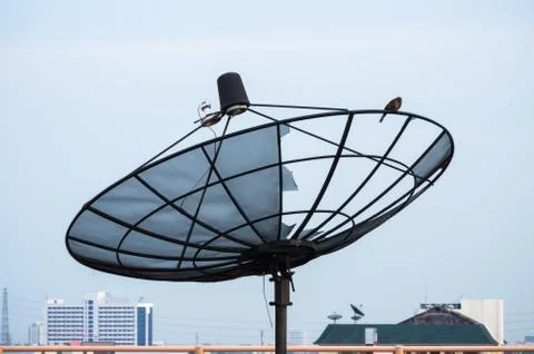 Satellite dish Stock Photos